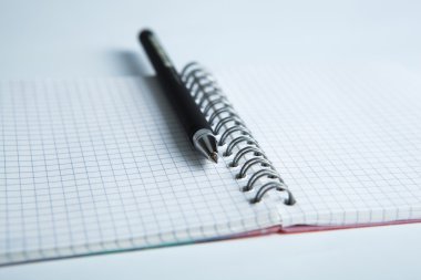 kareli kağıt defter kalem
