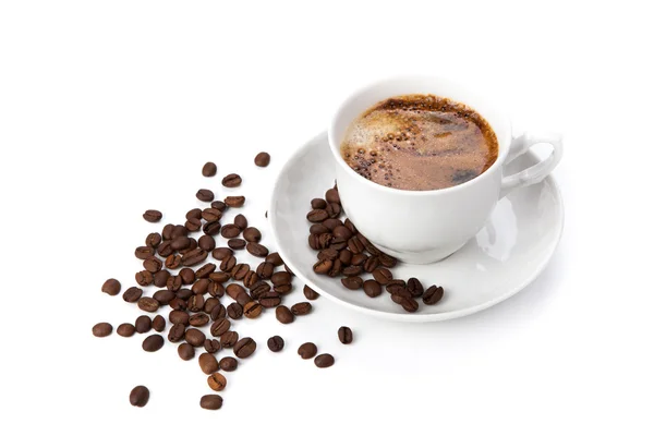 Siyah kahve kavrulmuş kahve fasulye 2 — Stok fotoğraf