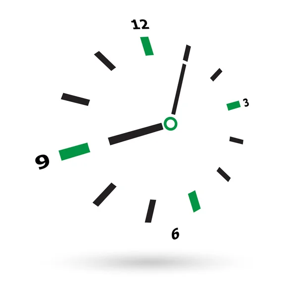 Clock face — Stock Vector