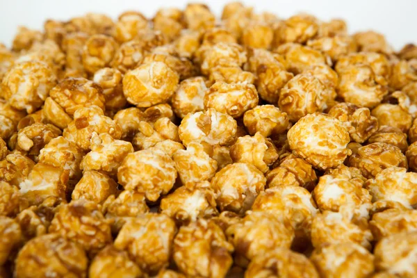 Un sacco di palline di popcorn con zucchero — Foto Stock