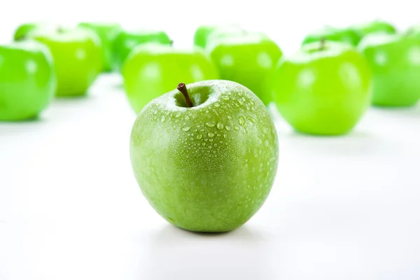 Nahaufnahme eines Apfelgrünen 1 — Stockfoto