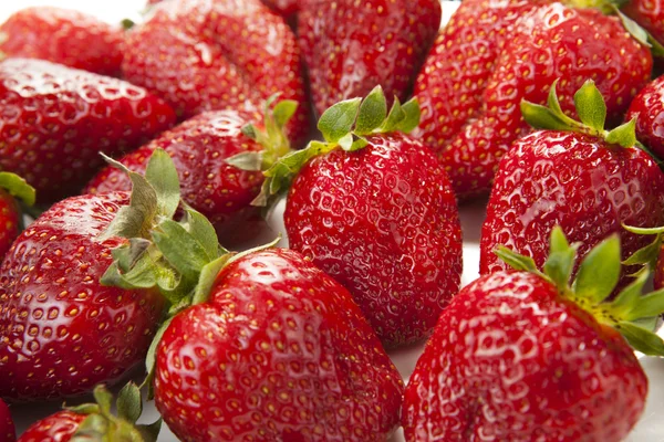 Une poignée de fraises — Photo