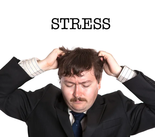 Empresario en estrés —  Fotos de Stock