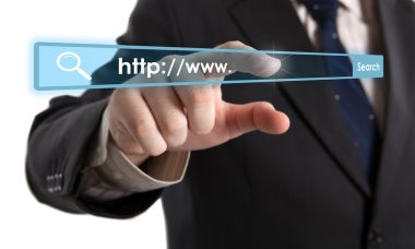 Elini adres çubuğunda tıklama