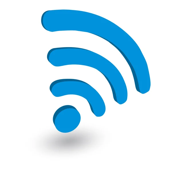 Etykieta wi-fi — Wektor stockowy