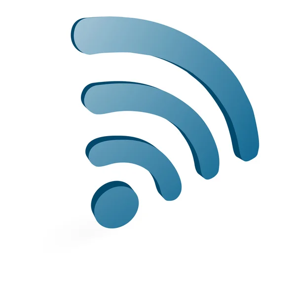 Wi-Fi Label - Stok Vektor