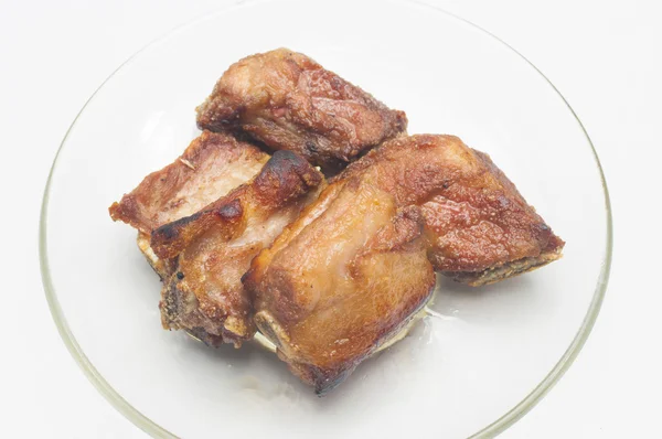 sarımsak peppe ile kızarmış pirzola