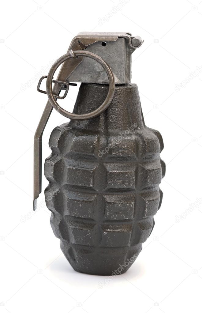 Isolated Grenade