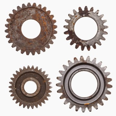 Four Rusty Gears