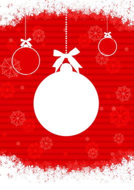 Kar taneli Noel arkaplanı