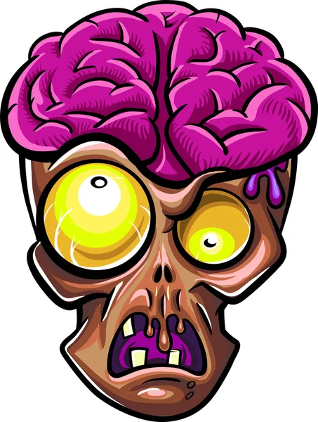 Zombie — Stockvector