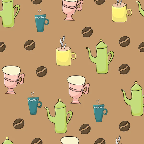 kahve seamless modeli