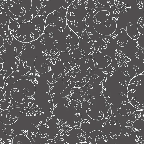 Motif floral sans couture — Image vectorielle