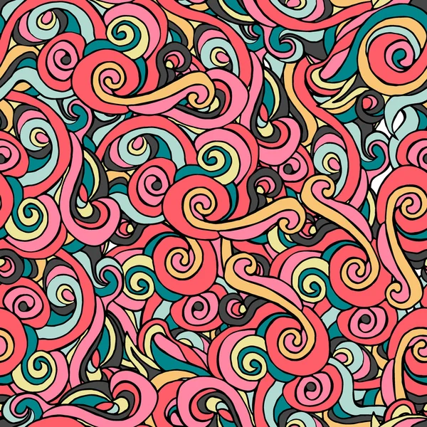 saemless desen renkli bukleler ile