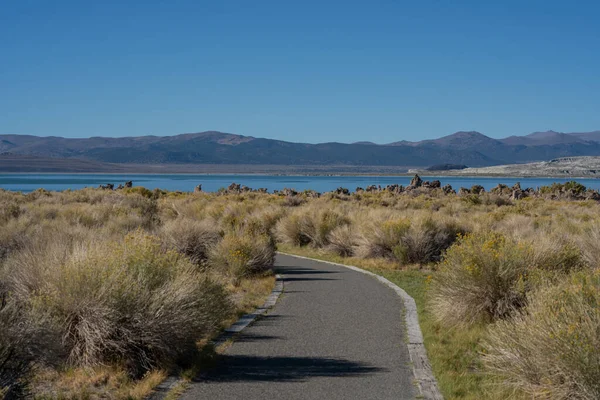 Belo Dia Sol Mono Lake California — Fotografia de Stock