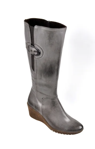 Gray top boots — Stock Photo, Image