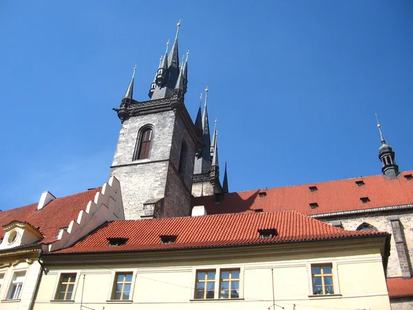 Torre en Praga — Foto de Stock