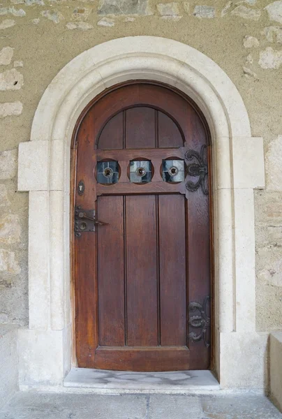 La porte du monastère en Autriche — Photo