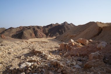 eilat yakınlarında Wadi shahamon