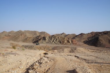 eilat yakınlarında Wadi shahamon