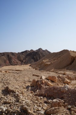 eilat yakınlarında Wadi shahamon