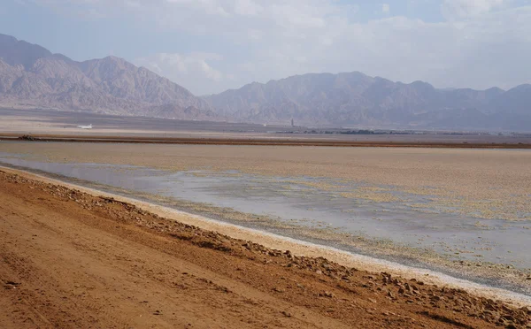 Lago salado cerca de Eilat —  Fotos de Stock