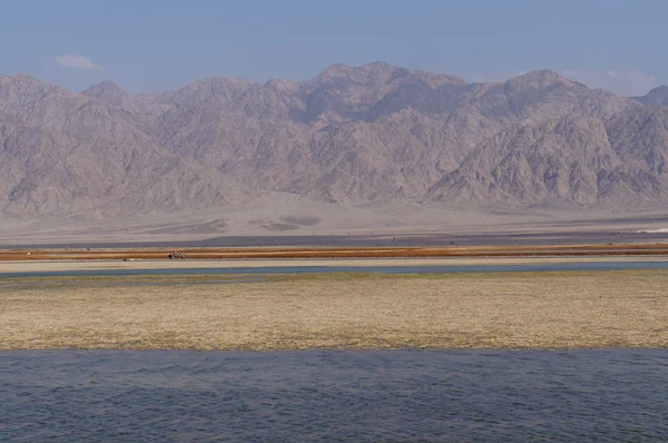 Lac salé près d'Eilat — Photo