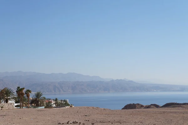 Vista sul golfo di Eilat — Foto Stock