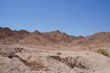 eilat yakınlarında Wadi shahamon