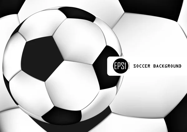 Abstract Background of soccer ball pattern design- vector — Stock Vector