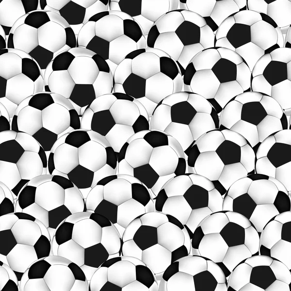 Vector naadloze textuur op een thema voetbal — Stockvector
