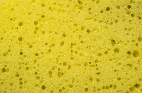 Textura de esponja amarela — Fotografia de Stock