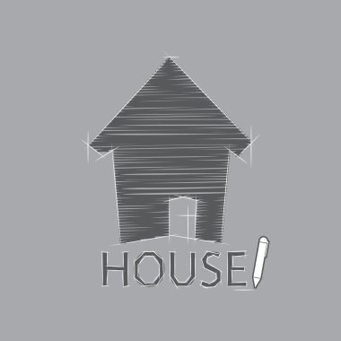 kavram için ev simgesini