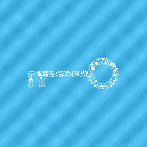 simgeleri iş arka planı, iş başarısı ile anahtar taşı 