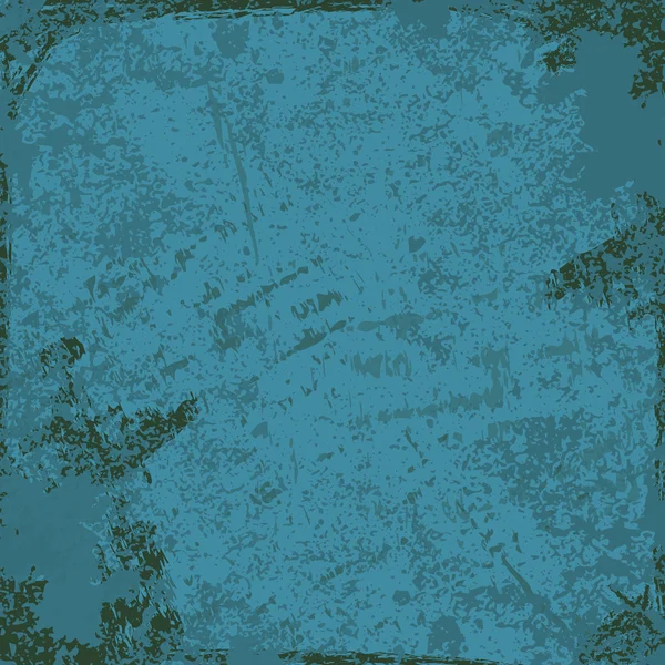 Azul vintage abstrato grunge fundo, ilustração vetorial — Vetor de Stock