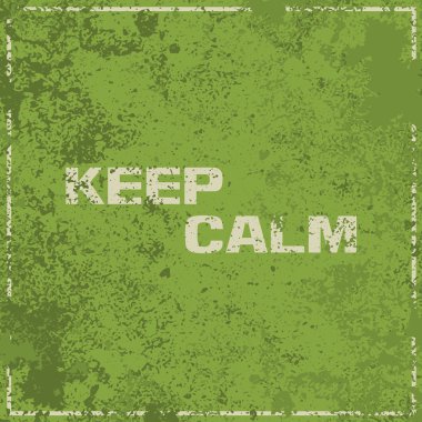 vintage soyut grunge yeşil arka plan, vektör illus sakin