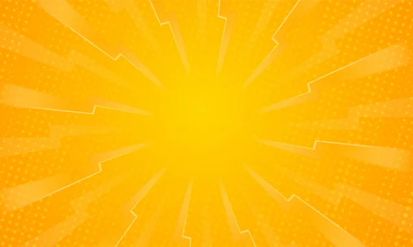 Оранжевый Градиентный Луч Вспышки Точка Стиль Фона Векторный Дизайн — стоковый вектор