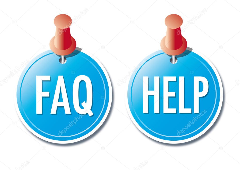 FAQ- and HELP-buttons