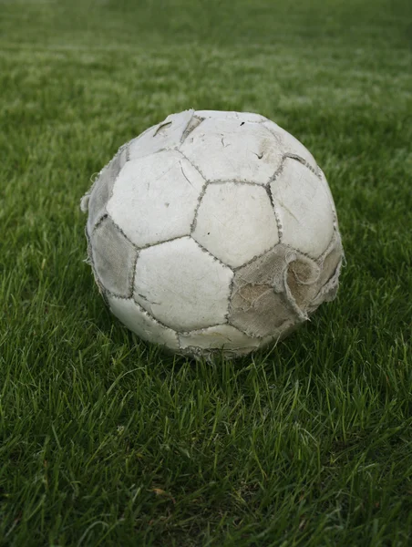 Futebol antigo — Fotografia de Stock