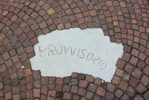 Provvisorio — 스톡 사진