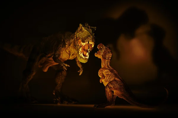 Action figur dinosaurie — Stockfoto