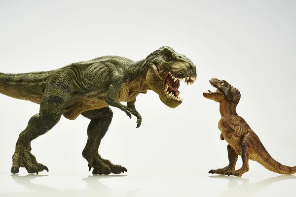 Action figure dinosaur — Stock Photo, Image