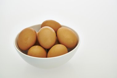 taze yumurta ile plaka