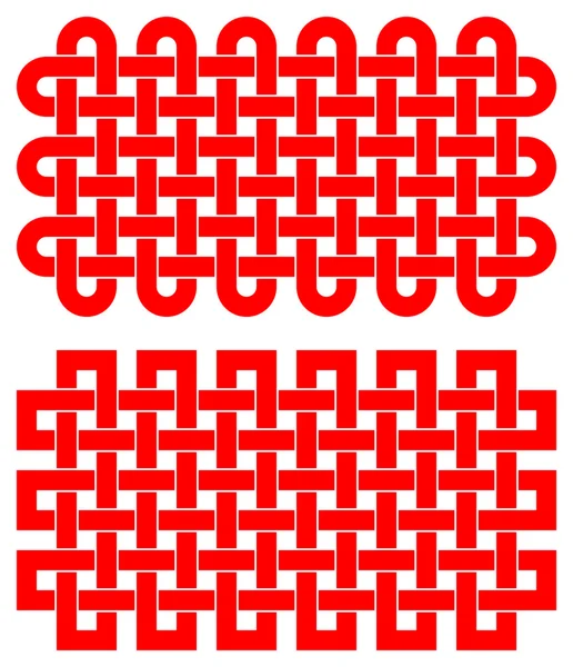 Κόμπους ορθογώνια μοτίβο — Διανυσματικό Αρχείο