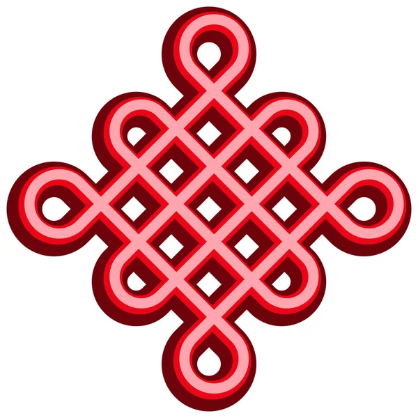 Chinees knot — Stockvector