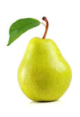 Pearpear, körte gyümölcs, körte elszigetelt fehér háttér, fehér, ázsiai körte, kert pear körte