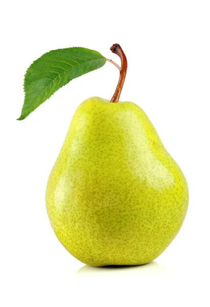 Pearpear、セイヨウナシ果実、分離したナシ ホワイト バック グラウンド、白、アジア梨、ナシの庭上の梨 — ストック写真