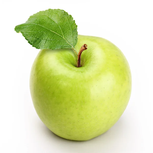 Manzana con rebanada — Foto de Stock