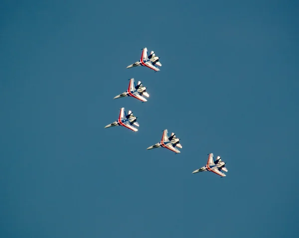 Aviones militares SU 27 — Foto de Stock