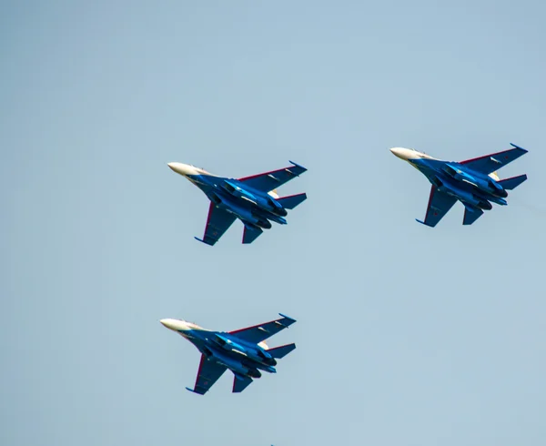 Aviones militares SU 27 — Foto de Stock